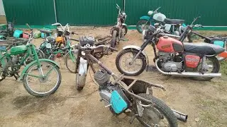 I'm going to a motorcycle flea market.