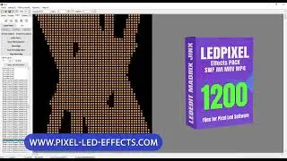Pixel Led Effects Download PACK - 1200 LedEdit , JINX!, MADRIX Animations