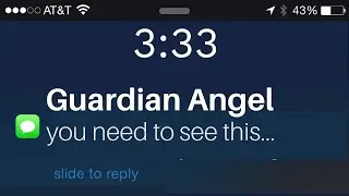 GUARDIAN ANGEL HAS A MESSAGE FOR YOU...