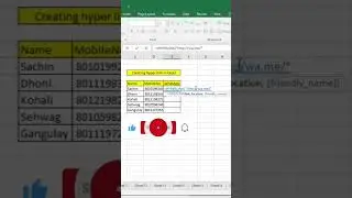 Excel Tutorial - How to use HYPERLINK function in Excel | How to add Hyperlink in Excel