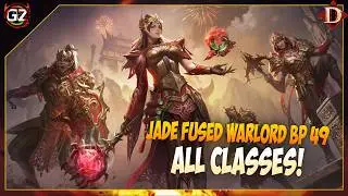 Battle Pass 49 Jade Fused Warlord - SHOWCASE | Diablo Immortal