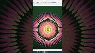 Dahlia Bloom Animation | Java Swing Generative Art 