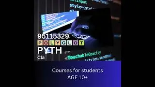 PYTHON Classes For School Students 