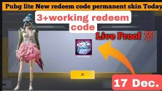 PUBG LITE REDEEM CODE TODAY🔥 PUBG LITE REDEEM CODES