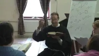 Григорианский хорал (фрагмент практических занятий)