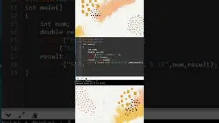 C program to find square root of any number // c programming // c tutorials