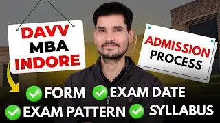All About DAVV MBA 2026 | Form & Exam Date | Exam Pattern | Syllabus | CUET PG MBA Preparation 2026✅
