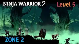Ninja Warrior 2 zone 2 level 5 | Adventure games | without dying