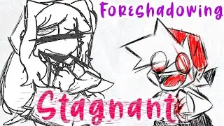Foreshadowing (Stagnant but Yuri Sings It) || DDLC Bad Ending FNF Mod Cover