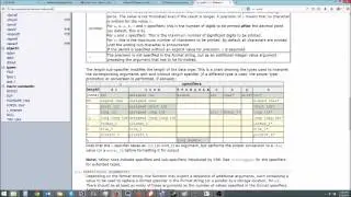 C++/Game Tutorial 20: printf, C-Strings, and Documentation!