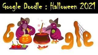 Google Doodle : Halloween 2021