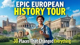Explore 30 HISTORICAL PLACES in Europe in Just 1 Hour! 2025