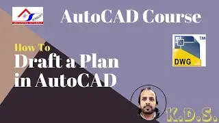 Draft a Plan in AutoCAD | Image TO AutoCAD