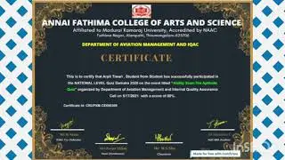 General Aptitude Quiz Certificate | Online E Quiz Certificate || Free Quiz Certificate 2021