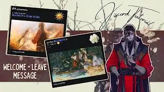 How to make Discord welcome & goodbye messages (2026)