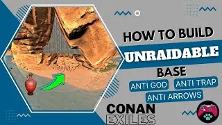 building unraidable base in Conan exiles | making unraidable base guide Conan exiles |Conan exiles