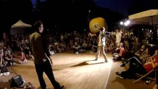 Dźwięk Złam 2016 POPPING 1vs1 final - BIENIO vs TOMEK