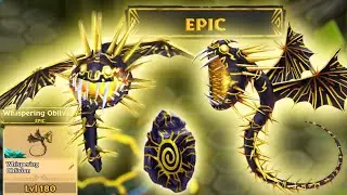 WHISPERING OBLIVION - Max Level 180 — New Epic Whispering Death Showcase | Dragons: Rise of Berk