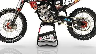 The A.T.S. Adjustable Top Magnetic Dirt Bike Stand -  Pure Innovation - By 