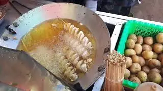 Jajan Kentang Tornado cuma 1000-an