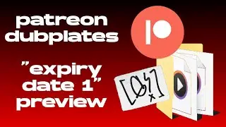 [G!] EXPIRY DATE 1:  PATREON DUBPLATE PACK