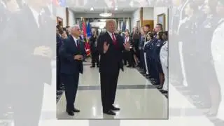 Trump at Pentagon: ISIS Is ‘Falling Fast’