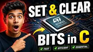 How to Set and Clear bits in C | Set and Clear the bits in C | Bitwise Operators in C | Toggle bits 