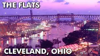 The Flats in Cleveland, Ohio (1980's & 1990's)