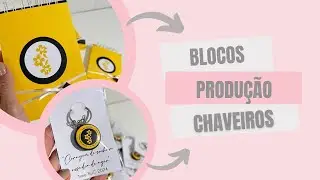 PRODUÇÃO DE BLOCOS E CHAVEIROS BUTTON