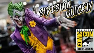 NEW Sideshow Joker Premium Format Statue @ SDCC 2022!