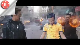 KINEMASTER Avengers Infinity War Scene Editing Video By Action Ka Reaction