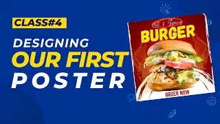 Class 04 - Designing First Post in Canva - Smart Learners | Batch01