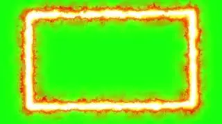 Frame Fire - Green Screen Animation
