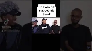 The way he slapped his head