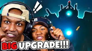 TITAN CAMERAMAN HAS UPGRADED?! |SKIBIDI TOILET 50 + EASTER EGGS | Maha & Badger Reacts