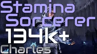 🌩️ Stamina Sorc | 134k+ DPS PvE build | Elder Scrolls Online - Ascending Tide DLC