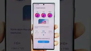 Samsung Galaxy S22 Ultra Startup & Best Screen Resolution