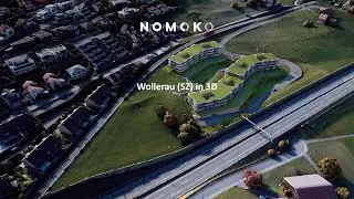 3D model of planned real estate property in Wollerau, SZ