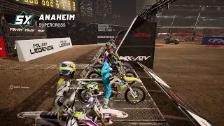 MX VS ATV Legends Multiplayer - Supercross Gameplay