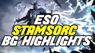 ESO Stam Sorcerer BG Highlights| Daedric Mine Dark Converge| Dead Lands #Eso #pvp #StaminaSorcerer