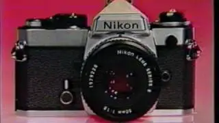 Nikon FE TV Commercial Shutan Camera 1981