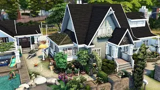 Craftsman-style family house || The Sims 4 House Showcase 