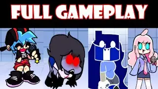 FNF Triple Trouble | Cloud, Sky, Meri, Beepie Sing Triple Trouble | FanGirls Trouble | Full GamePlay