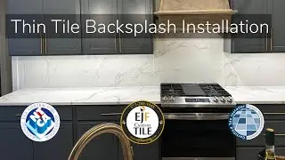 Thin Tile (GPTP) Backsplash Installation | Columbia MO