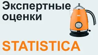 STATISTICA Lab 11 - Expert Assessments - Kendall's Coefficient of Concordance