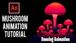 Adobe Animation CC Tutorial - Mushroom Dancing Animation