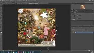 Волшебный фотошоп #2 ✨Создание коллажа из скрап набора.