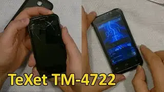 TeXet TM-4272 X-basic2 Распаковка и замена тачскрина