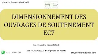 Dimensionnement des ouvrages de soutènement selon l'Eurocode 7