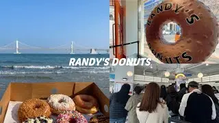 부산 광안리 '랜디스도넛' 줄서서 먹는 도넛 맛집, 아이언맨도 좋아하는 Randy's Donuts